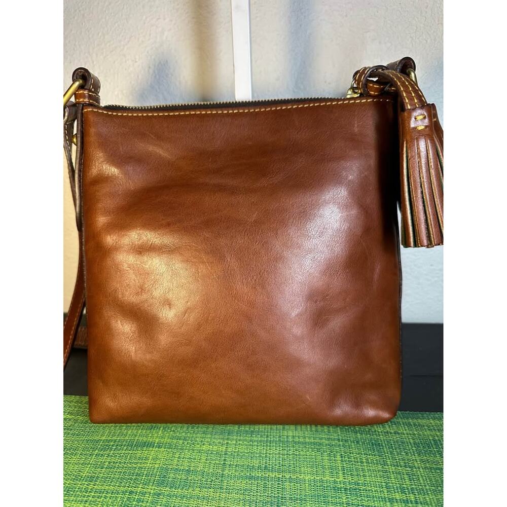 Dooney & Bourke Florentine Leather Crossbody Bag - Picture 4 of 10